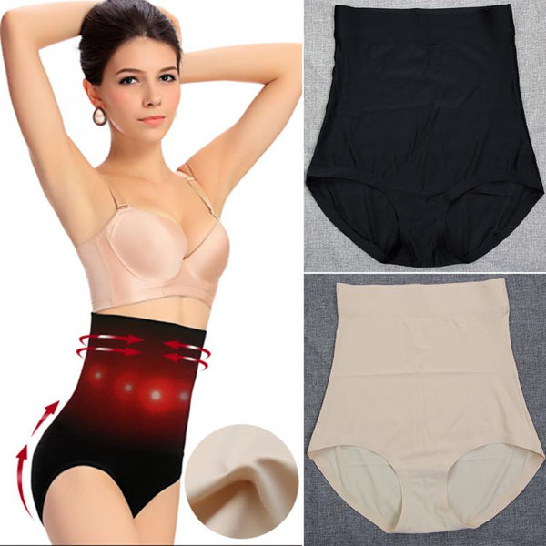 [variant_title] - Sexy Women Cotton Fiber Panties Fashion Designer Body Shaper Hip Abdomen Tummy Control Briefs High Waist Underwear For Women