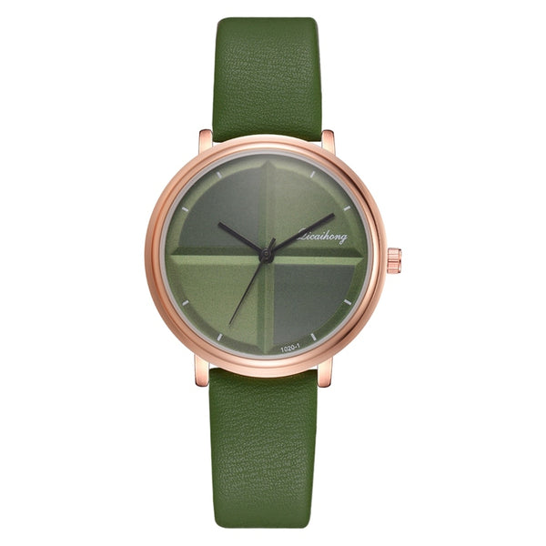 Green - Exquisite Simple Style Women Watches Small Fashion Quartz Ladies Watch Drop shipping Top Brand Elegant Girl Bracelet Watch