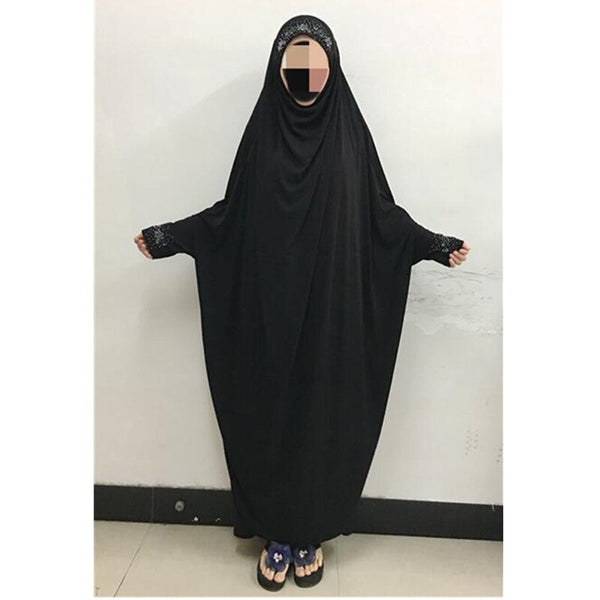 [variant_title] - Muslim head coverings instant hijab bonnet abaya muslims outwear muslim prayer dress islamic dresses hijab dress #FB85