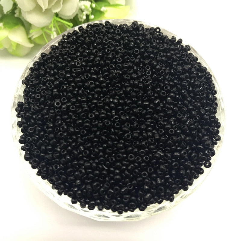 21 - 1000pcs 2mm Charm Czech Glass Seed Beads DIY Bracelet Necklace For Jewelry Making Accessories