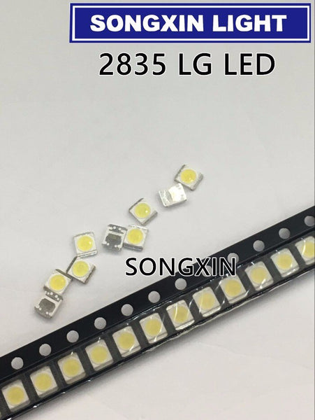 [variant_title] - XIASONGXIN LIGHT 110pcs FOR LG Innotek LED LED Backlight 1210 3528 2835 1W 100LM Cool white LCD Backlight for TV TV Application