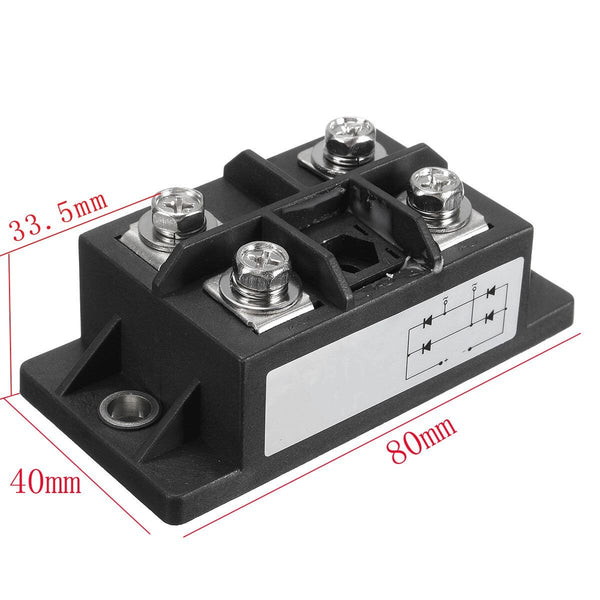 [variant_title] - 1PC New Arrival Black 150A Amp 1600V MDQ150A Single-Phase Diode Bridge Rectifier Power Module