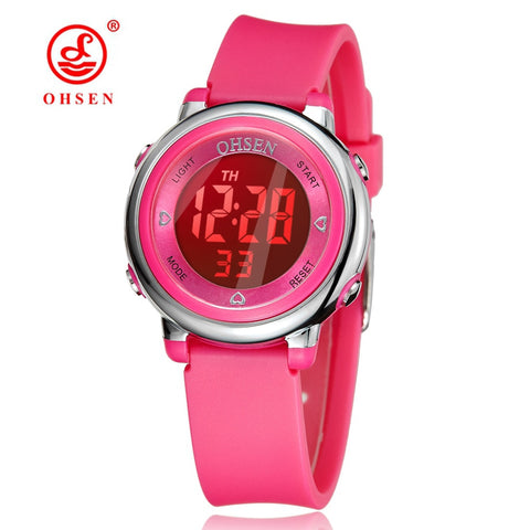 [variant_title] - Kids Watches Children Digital LED Fashion Sport Watch Cute boys girls Wrist watch Waterproof Gift Watch Alarm Men Clock OHSEN