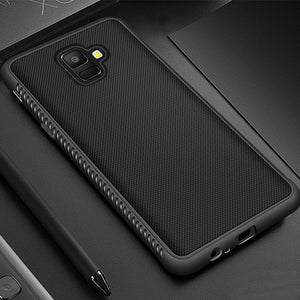 [variant_title] - Case For Samsung Galaxy A7 2018 A6 A8 Plus Silicone Fitted Cases Soft TPU Anti Slip Cover For Samsung A7 2018 Case A8 Plus A6 A7