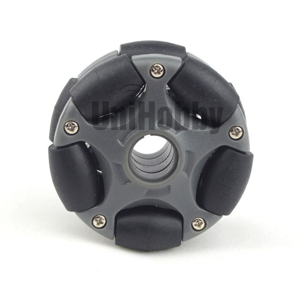 [variant_title] - UniHobby UH135 58mm Plastic omni wheels for arduino robot kit L E G O NXT and Servo Motor with Plastic Universal Hubs