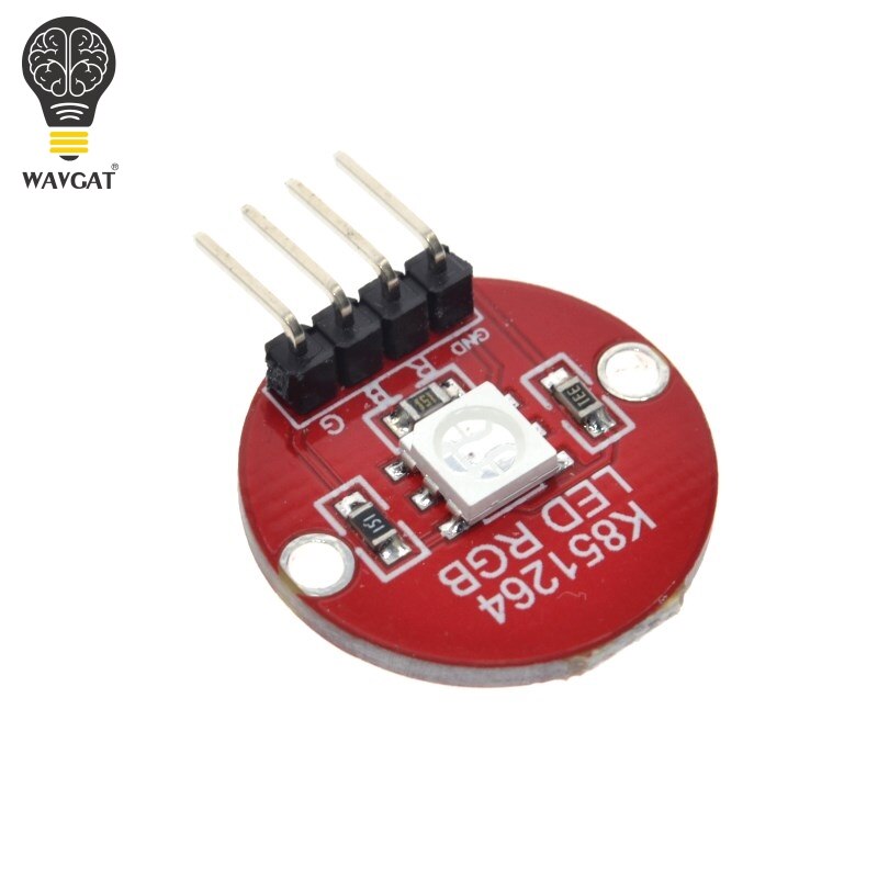 Default Title - WAVGAT 3 Colour RGB SMD LED Board Module 5050 Full Three Color LED for arduino DIY Starter Kit