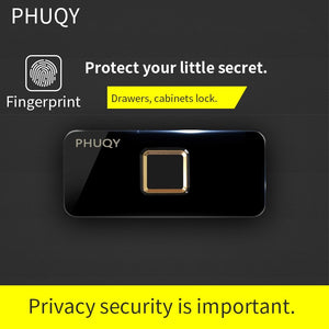 Default Title - PHUQY Smart Lock Furniture Fingerprint lock closet Fingerprint lock drawer Fingerprint lock Home self-installed office electroni