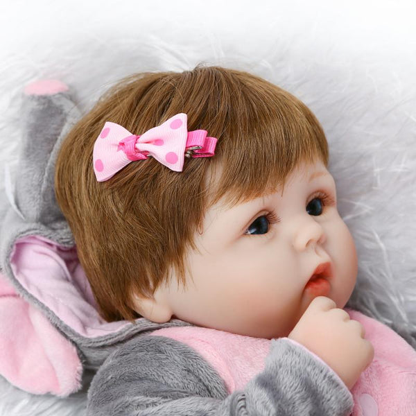 [variant_title] - NPK wholesale cute reborn baby doll soft real touch silicone vinyl doll lovely baby best toys and gift for children
