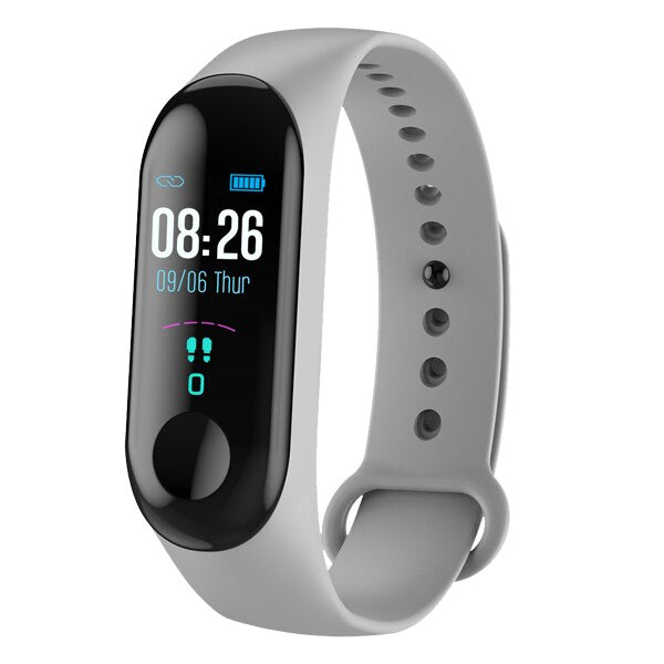Gray - MAFAM Smart Watch Men Women Heart Rate Monitor Blood Pressure Fitness Tracker Smartwatch Sport Smart Clock Watch For IOS Android