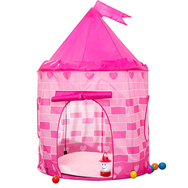 M068-C - 7 Styles Princess Prince Play Tent Portable Foldable Tent Children Boy Castle Play House Kids Outdoor Toy Tent
