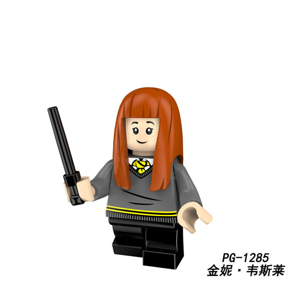 PG-1285 - For legoings Single Sale Harri Potter Hermione Granger Lord Voldemort Ron Draco Malfoy Building Blocks mini Bricks Toys figures