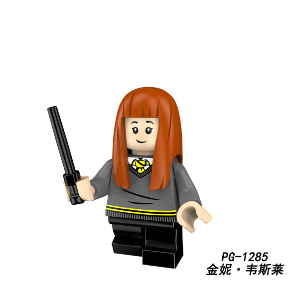 [variant_title] - For legoings Single Sale Harri Potter Hermione Granger Lord Voldemort Ron Draco Malfoy Building Blocks mini Bricks Toys figures