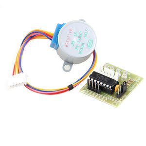 [variant_title] - DIY 28BYJ-48 5V 4 Phase DC Stepper Step Motor + ULN2003 Driver Board for Arduino #Aug.26