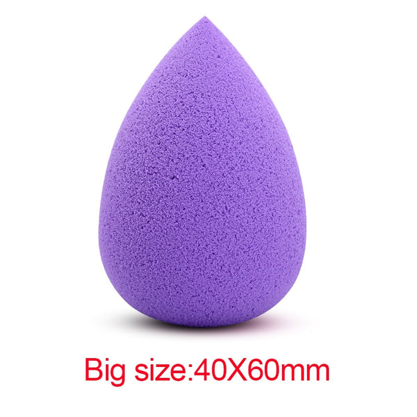 Large Purple - Cocute Beauty Sponge Foundation Powder Smooth Makeup Sponge for Lady Make Up Cosmetic Puff High Quality
