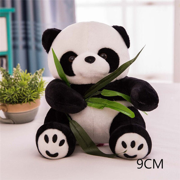 9cm / 11cm-30cm - 9-16cm 1 piece large size Panda Doll Plush Toy baby bear pillow panda cloth doll kids toys baby birthday gift for Children