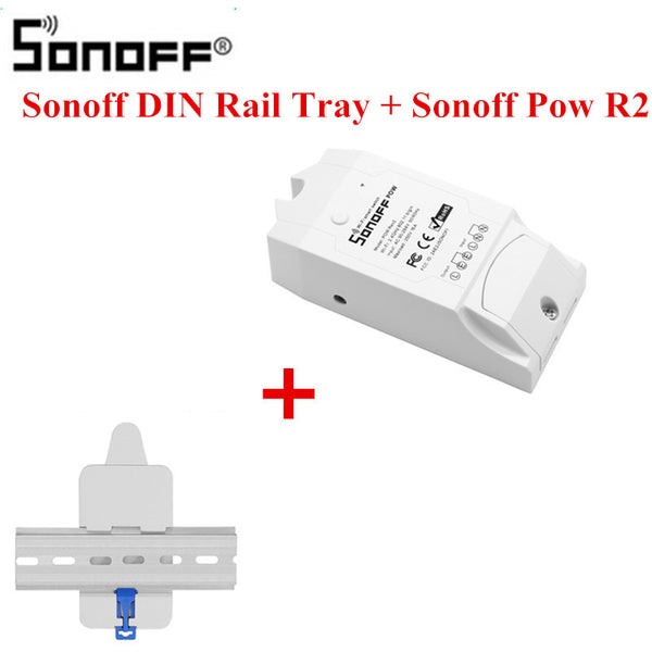 Ral Tray with Pow R2 - Sonoff Pow R2 16A Wifi Smart Switch With Higher Accuracy Monitor Energy Usage Smart Home Power Measuring Works With Google Home