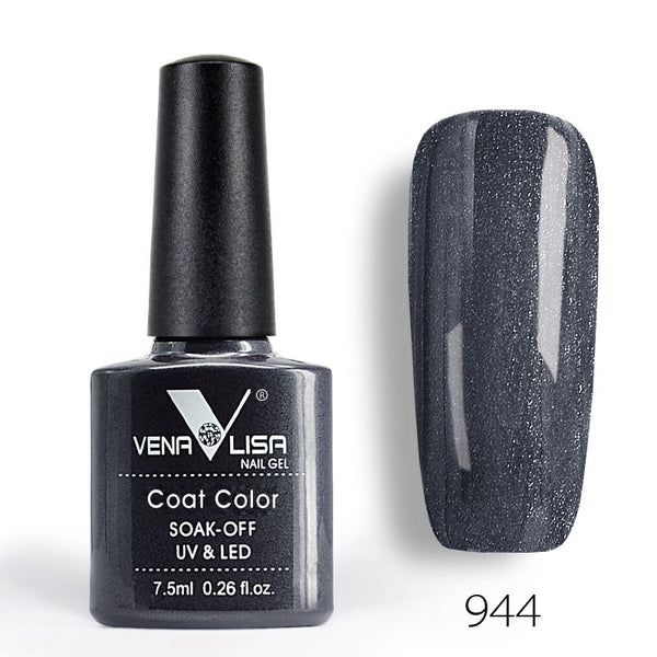 944 - New Free Shipping Nail Art Design Manicure Venalisa 60Color 7.5Ml Soak Off Enamel Gel Polish UV Gel Nail Polish Lacquer Varnish
