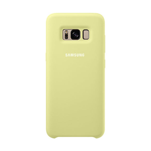 Green / Samsung Note 8 / Silicone - Samsung S8 Case Original Official Silicone Soft Back Cover Samsung Galaxy S8 S9 S10 Plus S10e Note 8 9 Case Protection Cover