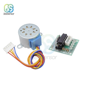 [variant_title] - 1Set 28BYJ-48 12V 4 Phase DC Reduction Gear Stepper Motor + ULN2003 Driver Board for arduino