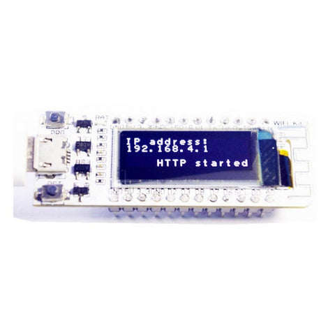 Default Title - ESP8266 WIFI Chip 0.91 inch OLED CP2014 32Mb Flash ESP 8266 Module Internet of things Board PCB for NodeMcu for Arduino IOT