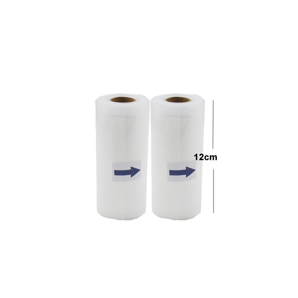 12cm2pcs - 5 Rolls/Lot Kitchen Food Vacuum Bag Storage Bags For Vacuum Sealer Vacuum Packaging Rolls 12/15/20/25/28cm*500cm