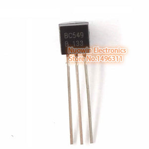 Default Title - 100pcs BC549 in-line triode transistor TO-92 0.1A 30V NPN