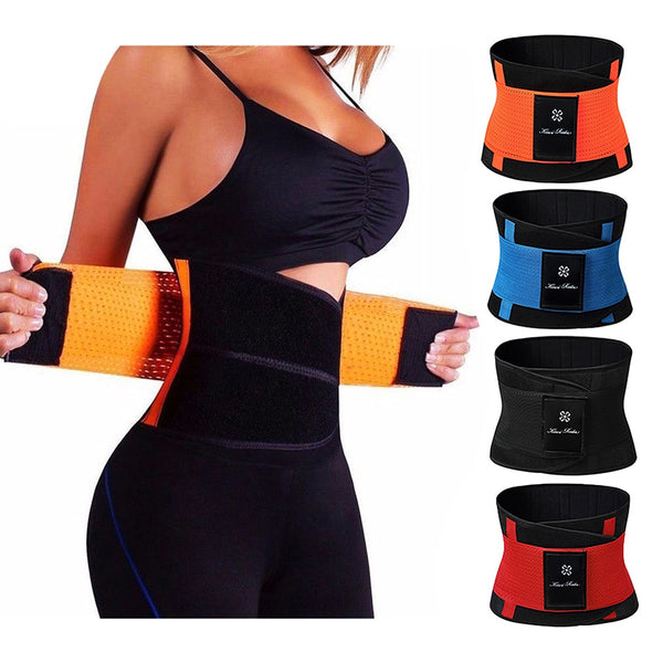 [variant_title] - Sweat Neoprene Weight Loss Body Shaper Waist Trainer Cincher Corsets Best Workout Sauna Suit Thermo Slimming Belt for Women