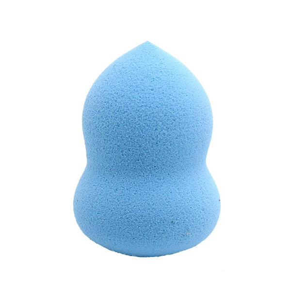 1Pcs Gourd Blue - Sinso 4Pcs Makeup Sponge Top Quality Real Soft Powder Beauty Cosmetic Puff Soft Make up Cosmetic Tools Water-Drop Shape 8Colors