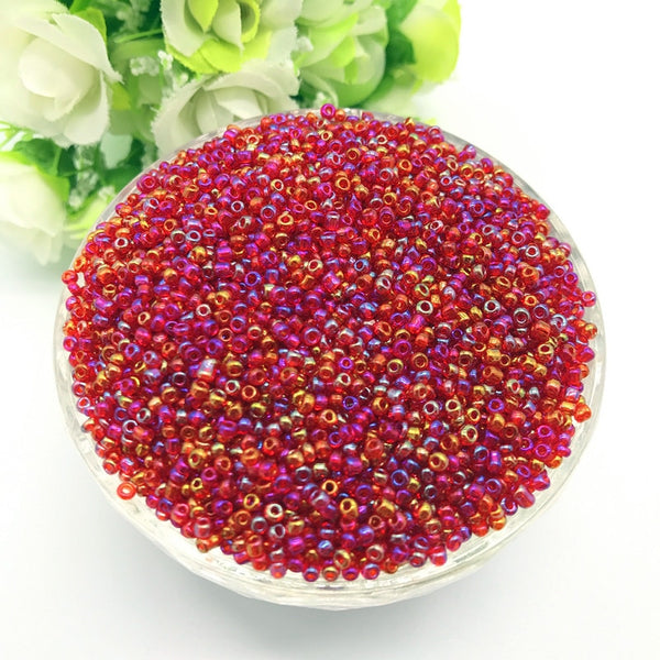 54 - 1000pcs 2mm Charm Czech Glass Seed Beads DIY Bracelet Necklace For Jewelry Making Accessories