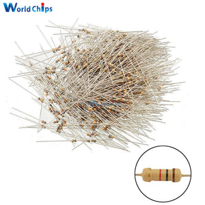 100PCS Film Resistors Resistance 10K Ohms OHM 1/4W 5% Carbon Film Assortment