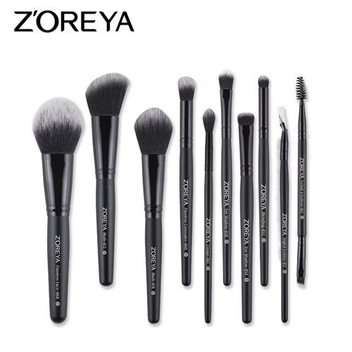 10pcs brush set - ZOREYA Makeup Brushes 4/8/10/11/12/15pcs Professional Makeup Brush Set Many Different Model As Essential Cosmetics Tool