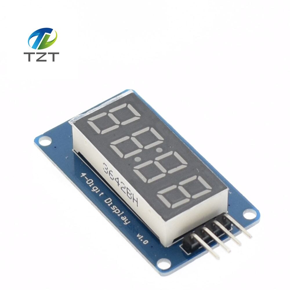 Default Title - 1PCS 4 Bits Digital Tube LED Display Module With Clock Display TM1637 for Arduino Raspberry PI