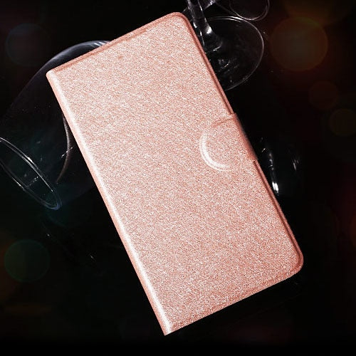 Pink / for NOKIA1 - Flip case for NOKIA 1 2 2.1 3 3.1 5 nokia1 nokia2 2.1 nokia3 5 fundas wallet style protective leather cover card slots kickstand