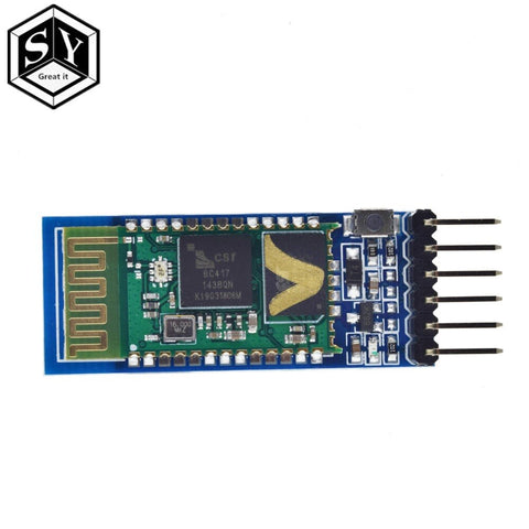 Default Title - GREAT IT  HC05 HC-05 master-slave 6pin JY-MCU anti-reverse, integrated Bluetooth serial pass-through module, wireless serial dai