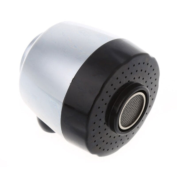 Black - 22mm Faucet Nozzle Aerator Bubbler Sprayer Water-saving Tap Filter Two Modes