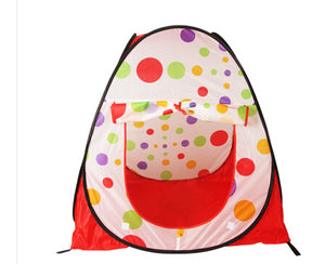 Default Title - Free Shipping Large Portable Foldable Children Kids Pop Up Adventure Ocean Ball Play Tent Indoor Outdoor Playhouse Kids Tent