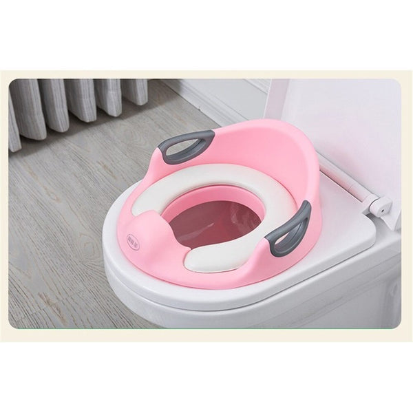 Pink - Child Multifunctional Potty Baby Travel Potty Training Seat Portable Toilet Ring Kid Urinal Comfortable Assistant Toilet Potties