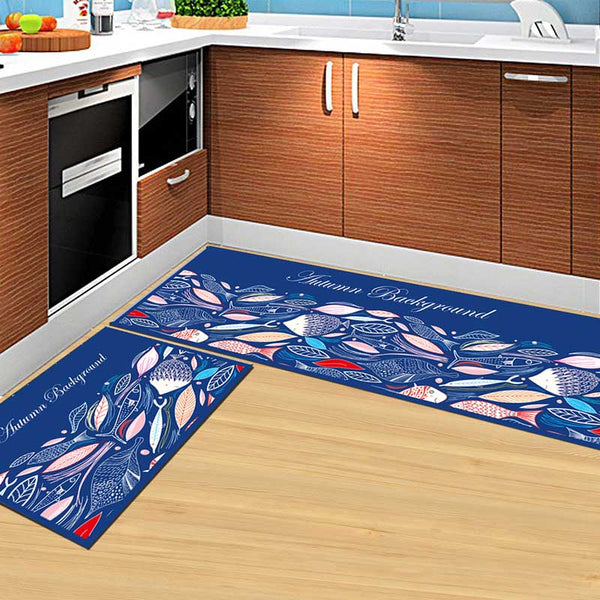 04 / 60x90cm - Kitchen Mat Cheaper Anti-slip Modern Area Rugs Living Room Balcony Bathroom Printed Carpet Doormat Hallway Geometric Bath Mat