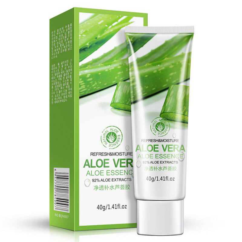Default Title - BIOAQUA Brand 40g Aloe Vera Gel Skin Care Face Cream Hyaluronic Acid Anti Winkle Whitening Moisturizing Acne Treatment Cream