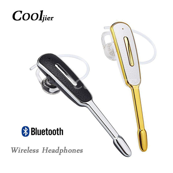 [variant_title] - COOLJIER bluetooth earphone wireless headset Business Handsfree Sport headset with mic For iphone X 8 7 plus bluetooth Headphone