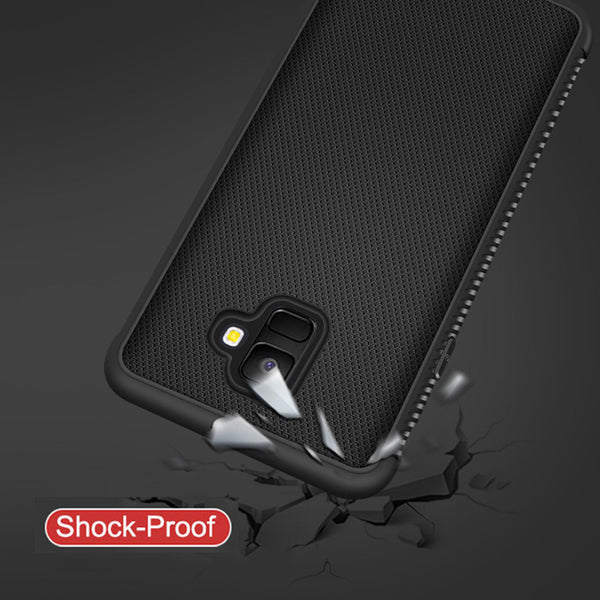 [variant_title] - Case For Samsung Galaxy A7 2018 A6 A8 Plus Silicone Fitted Cases Soft TPU Anti Slip Cover For Samsung A7 2018 Case A8 Plus A6 A7