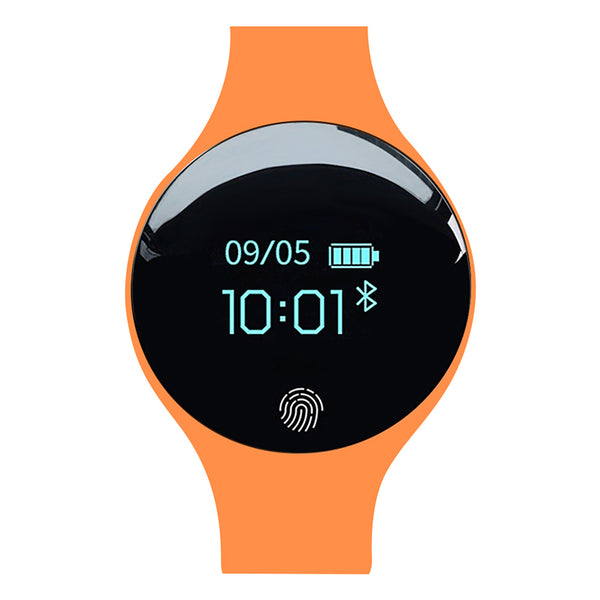 SD01 orange - SANDA Bluetooth Smart Watch for IOS Android Men Women Sport Intelligent Pedometer Fitness Bracelet Watches for iPhone Clock Men