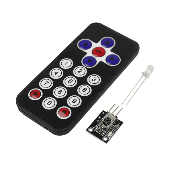 [variant_title] - Smart Electronics Infrared IR Wireless Remote Control Module Kits HX1838 for arduino Diy Kit