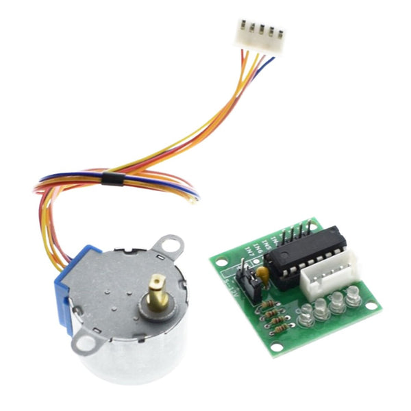[variant_title] - Hot Smart Electronics 28BYJ-48 5V 4 Phase DC Gear Stepper Motor + ULN2003 Driver Board for Arduino DIY Kit