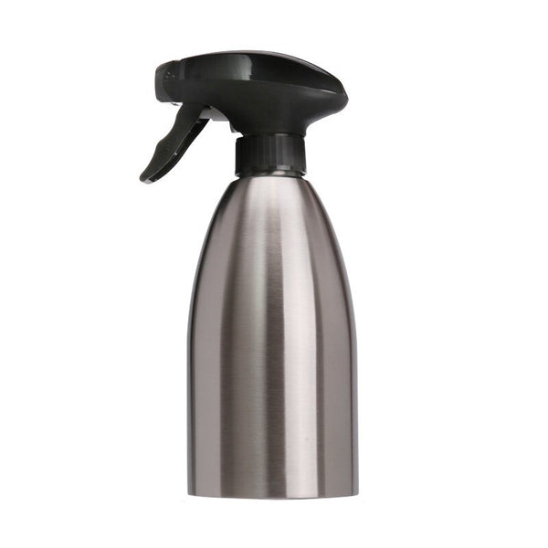 Light Grey - 1 Pcs Kitchen Tool Olive Pump Spray Bottle Oil Sprayer Oiler Pot BBQ Barbecue Cooking Tool Can Pot Cookware Stainless Steel