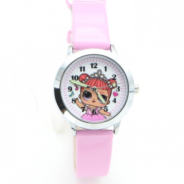 pink - 2018 New Fashion cute girls design Children Watch Quartz Jelly Kids Clock boys Students Wristwatches Relogio kol saati clock