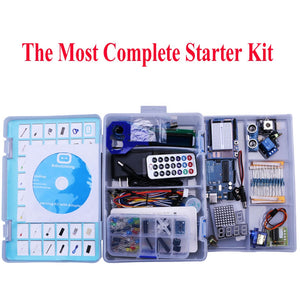Default Title - Elego UNO Project The Most Complete Starter Kit for Arduino UNO R3 Mega2560 Nano with Tutorial / Power Supply / Stepper Motor