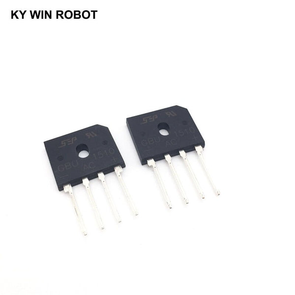 [variant_title] - 5PCS 15A 1000V DIP-4 diode bridge rectifier GBU1510