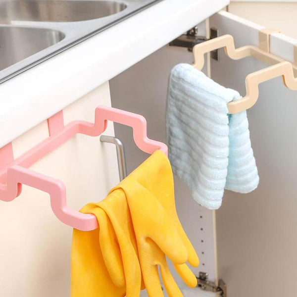 [variant_title] - 1pcs Hanging Trash Garbage Rubbish Kitchen Carrier Plastic Bag Bin Sack Hanger Holder for kitchen