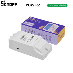 Default Title - Sonoff Pow R2 Smart Wifi Switch Controller With Real Time Power Monitoring High Accuracy 16A Smart Home Module Remote by Phone